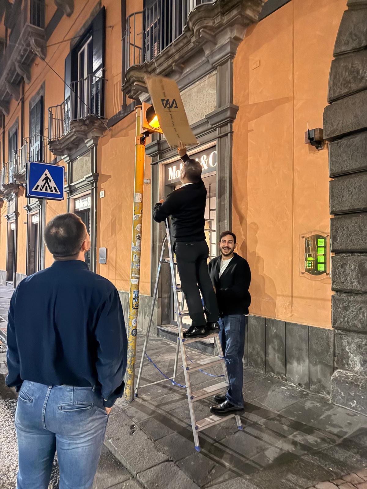 Il team Chupito sul set