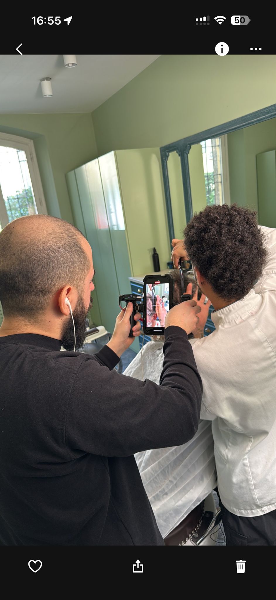 Il team Chupito sul set