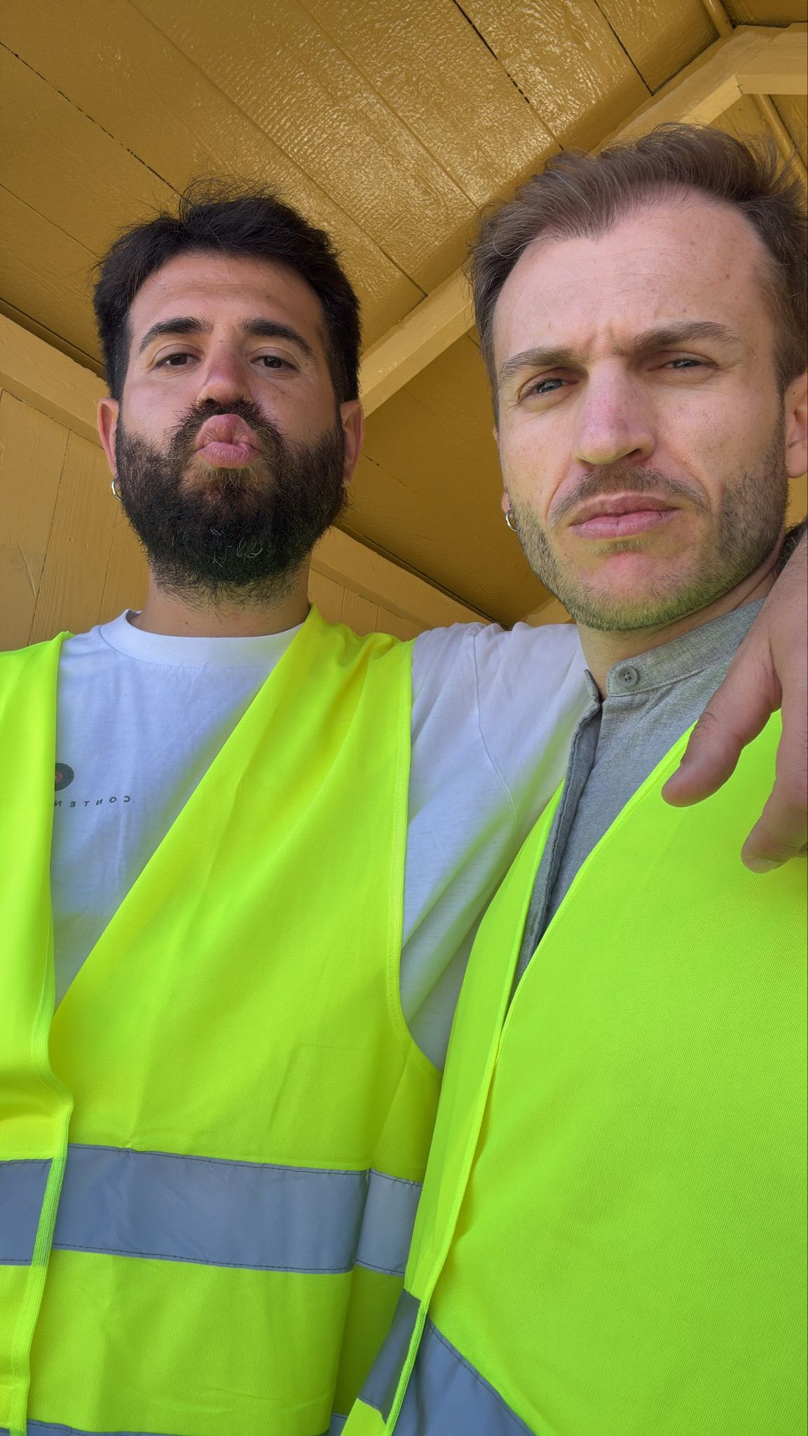 Il team Chupito sul set