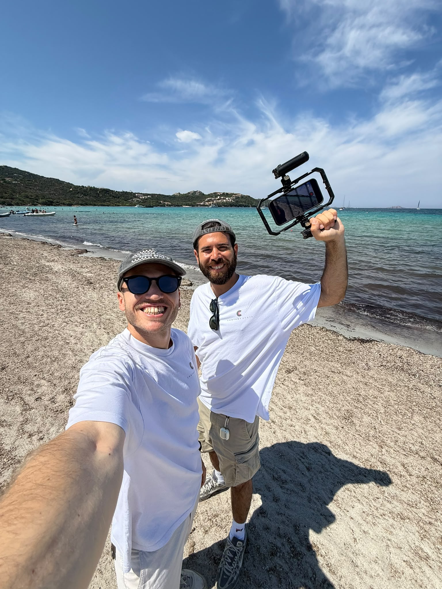 Il team Chupito sul set