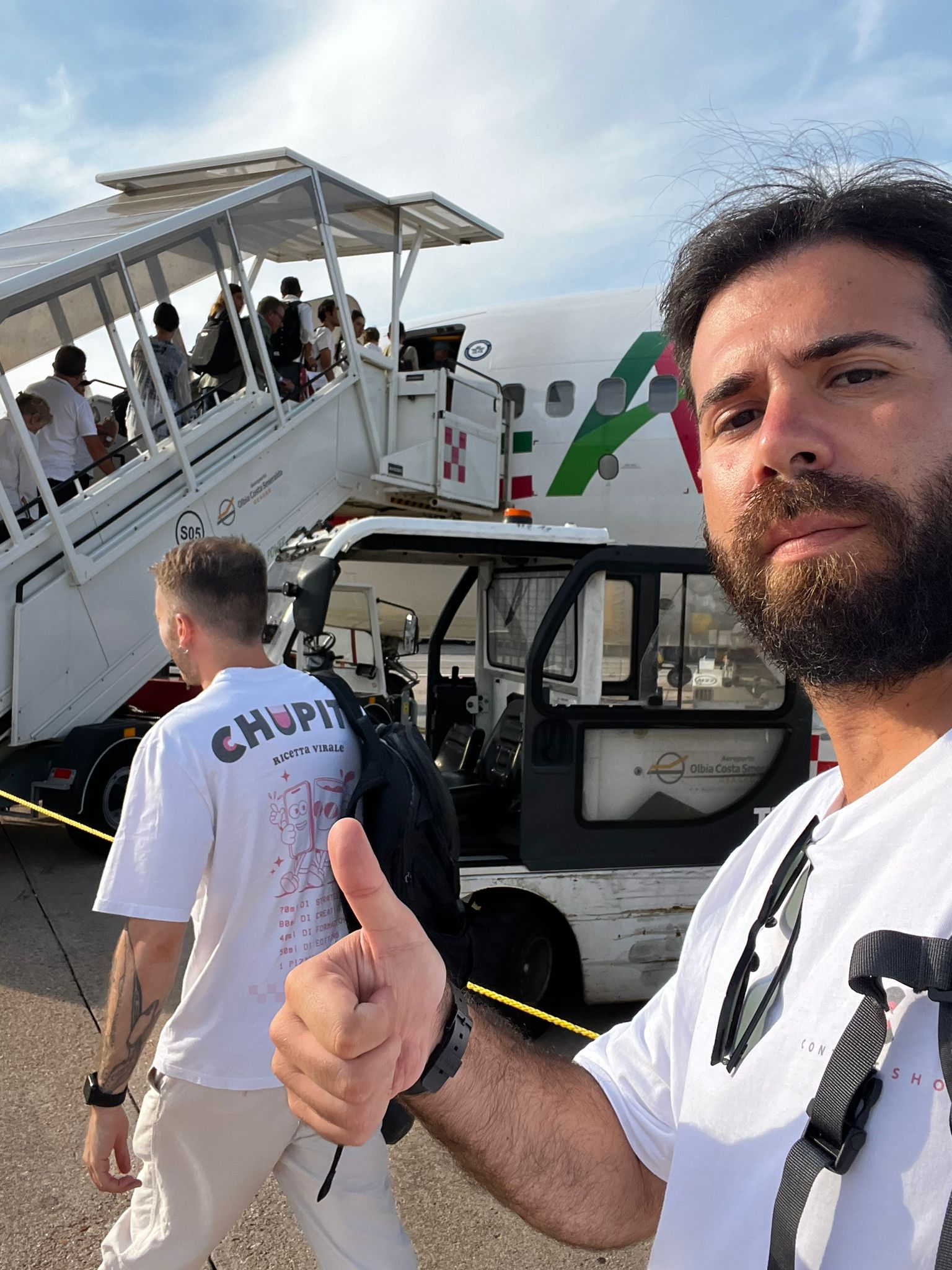 Il team Chupito sul set